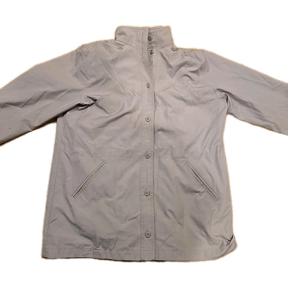 beige London Fog light jacket or car coat Size 12
